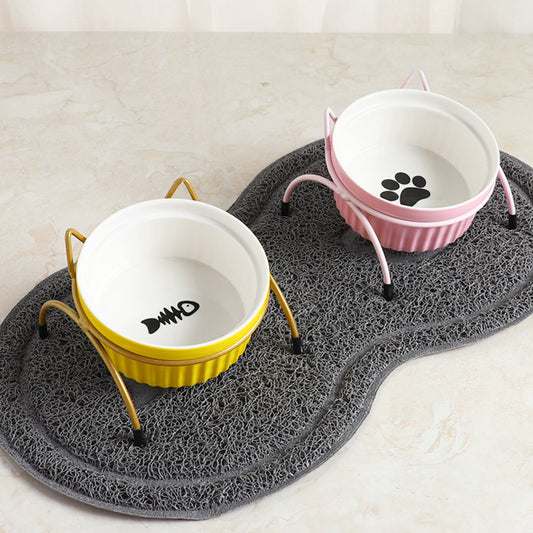 Cervical Spine Cat Food Bowl