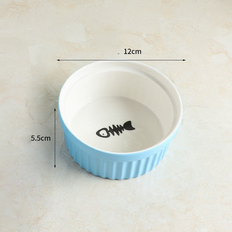 Cervical Spine Cat Food Bowl