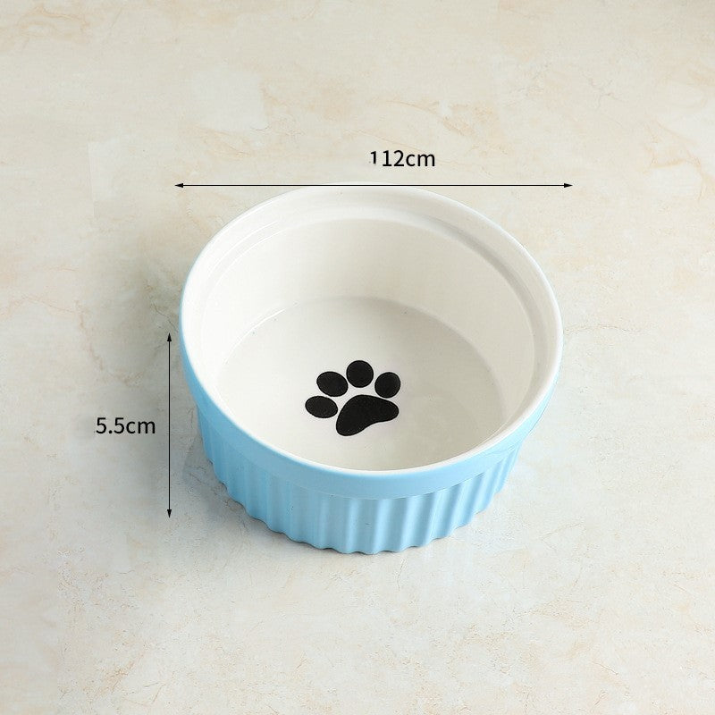 Cervical Spine Cat Food Bowl