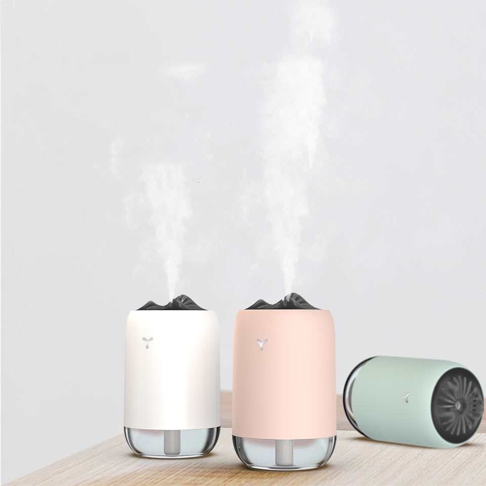 Magic Flame Humidifier, Mini Aroma Diffuser for Desktop