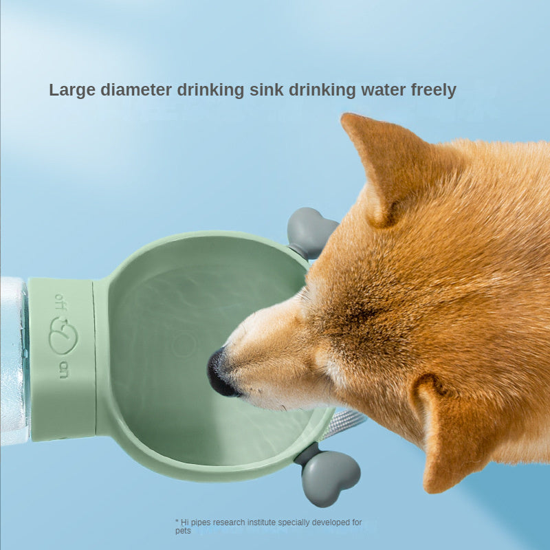 Dog Water Bottle & Food Dispenser