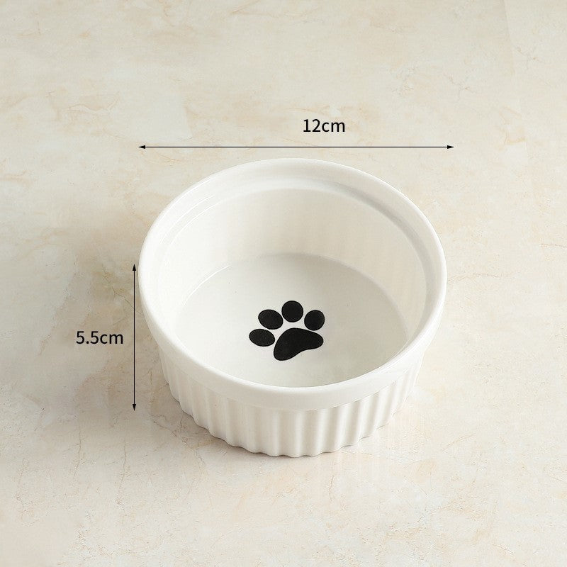 Cervical Spine Cat Food Bowl