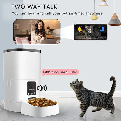 Automatic Pet Feeder for Cats and Dogs