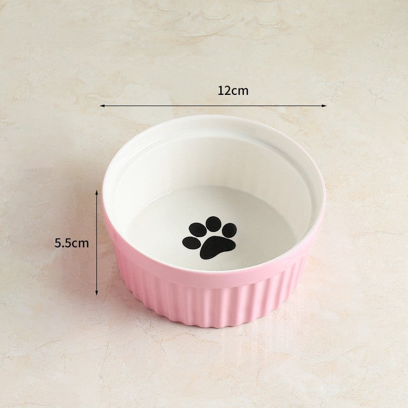 Cervical Spine Cat Food Bowl