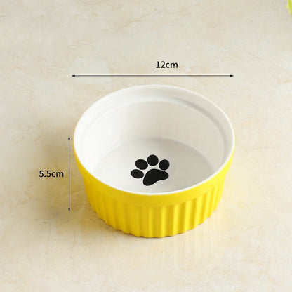 Cervical Spine Cat Food Bowl