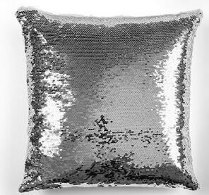 Custom Photo Pillow Cover, Personalized Sequin