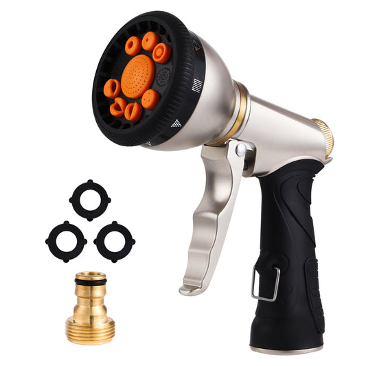 9-Function Garden Hose Spray Gun