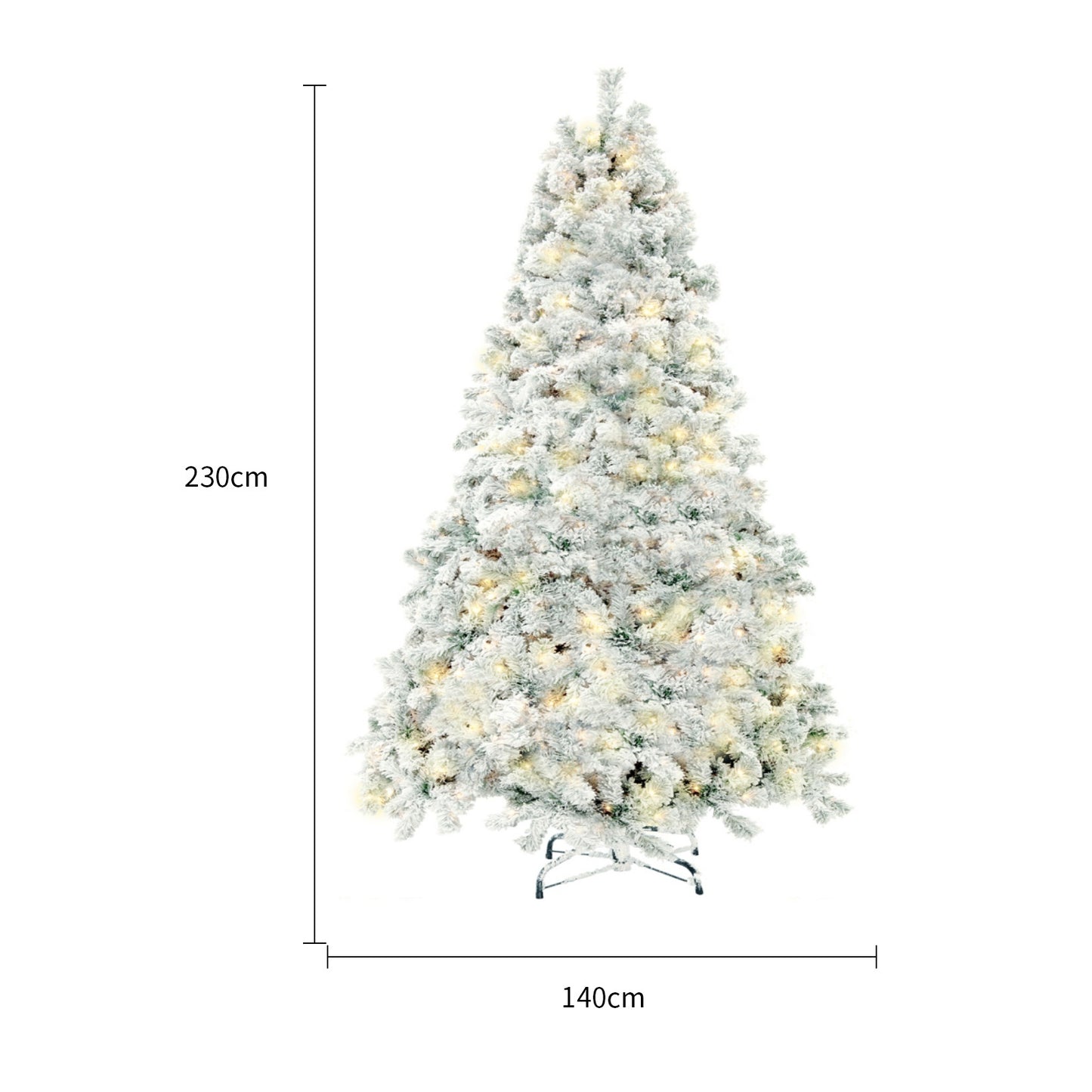 Christmas Tree PVC Artificial Snow