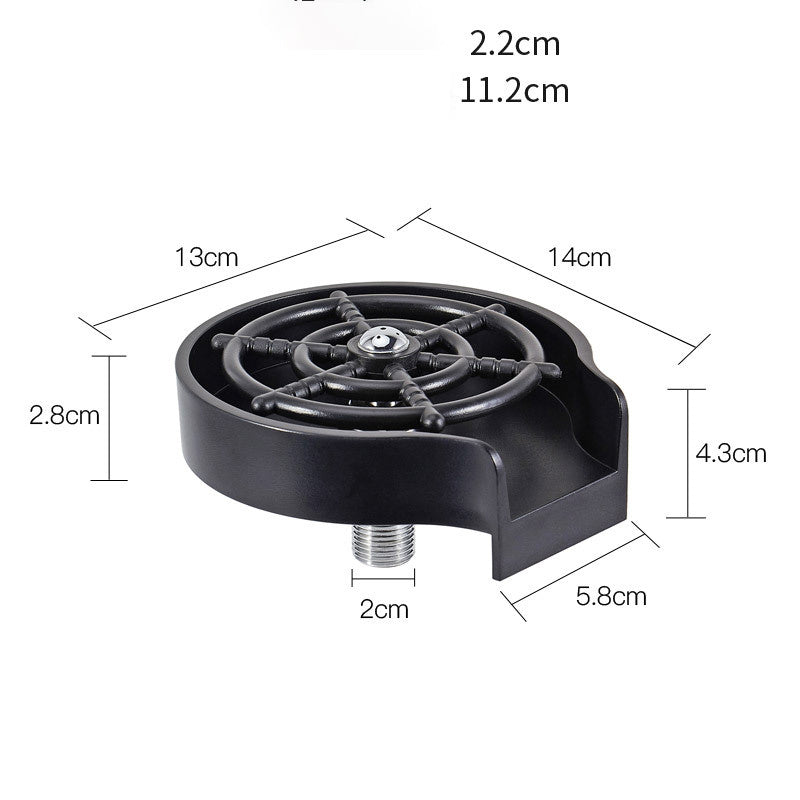 High-pressure Bar Counter Cup Washer for Sink