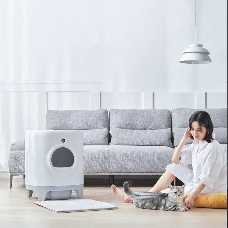 Smart Self-Cleaning Cat Litter Box