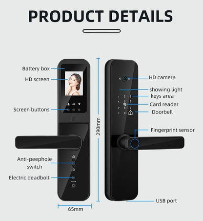 Smart Cat Eye Door Lock