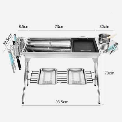 Portable Folding BBQ Grill