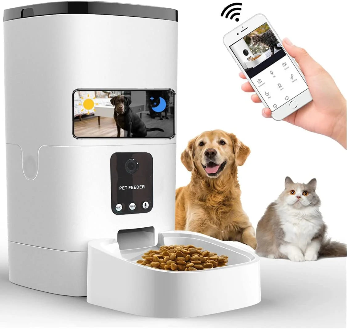 Automatic Pet Feeder for Cats and Dogs